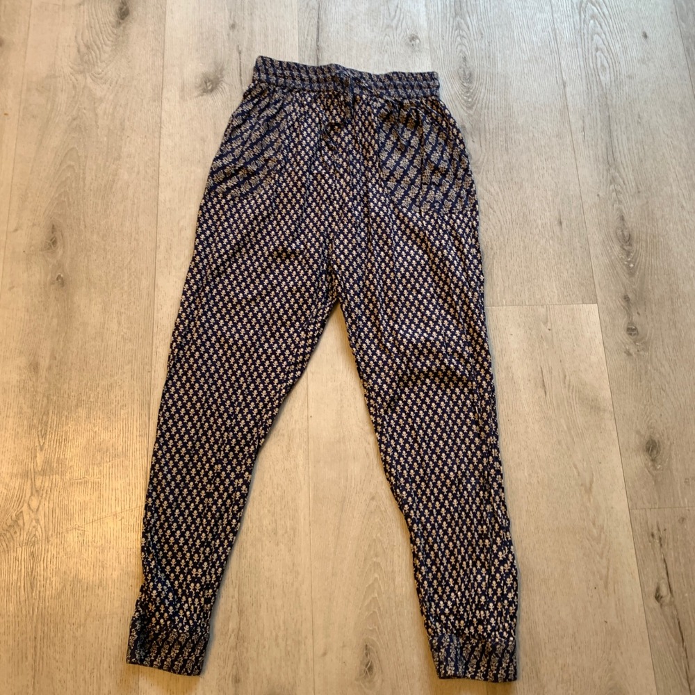 Staring at Stars Women's Size Small Navy Harem Jogger Pants Urban Outfitters